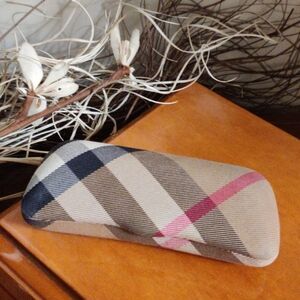 Authentic Burberry glasses case and box